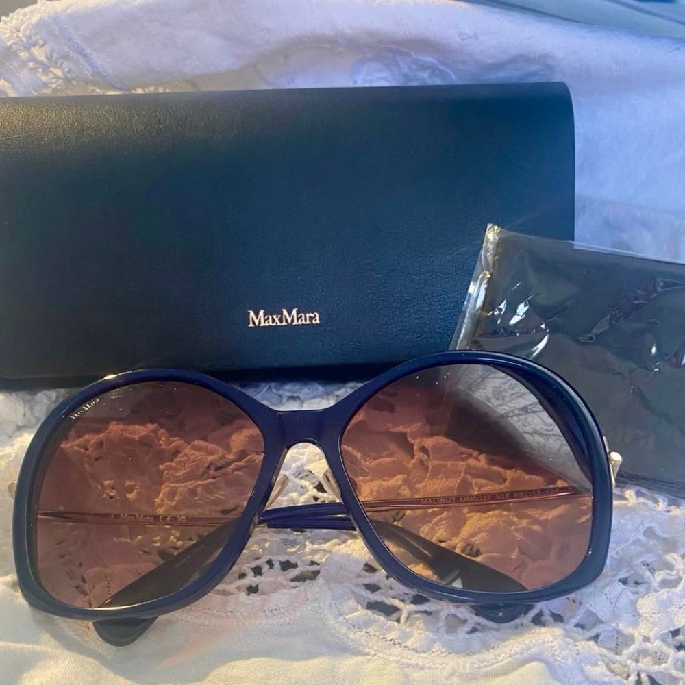 Sunnies MaxMara Malibu7 MM0027 - Dark Blue